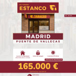M478E Estanco en venta en Puente de Vallecas, Sur de Madrid.