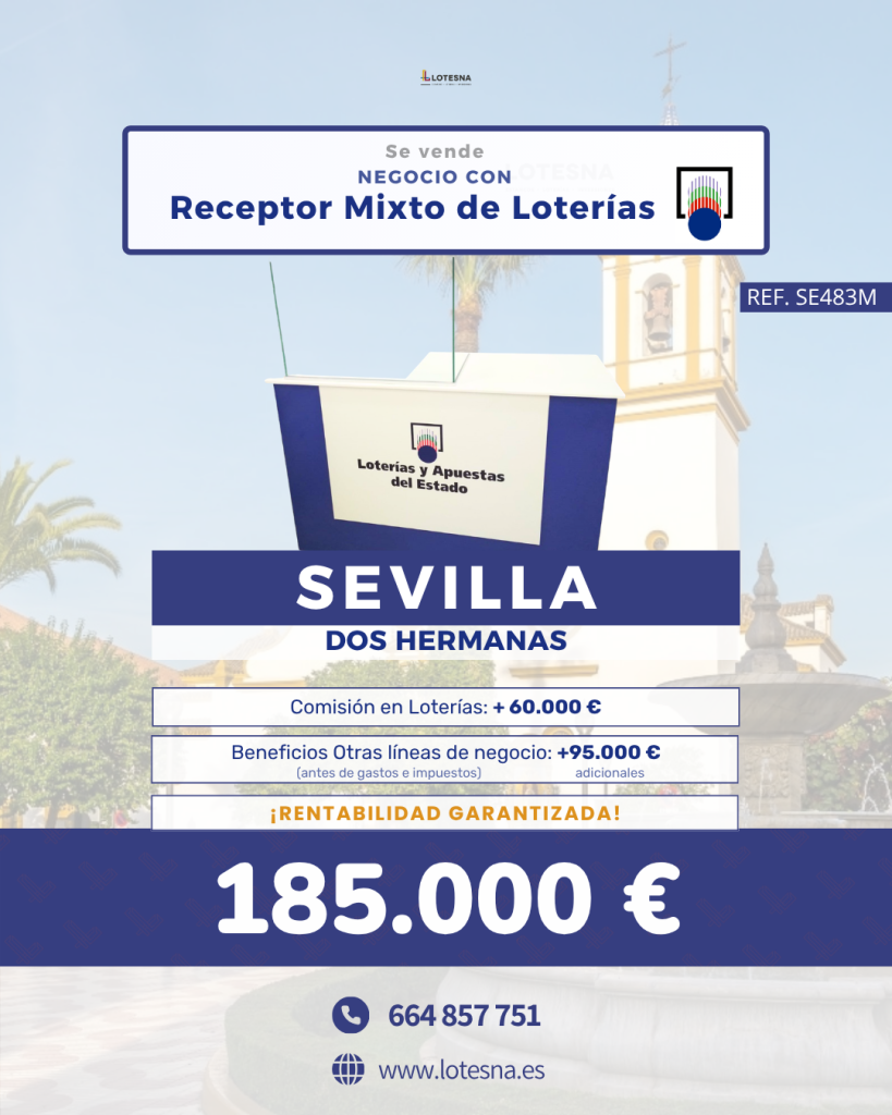 SE483M Receptor Mixto de Loterías en venta en Dos Hermanas, Sevilla